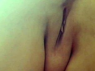 Do you crave watching this bbw milf in lingerie masturbate her big pussy lips solo?