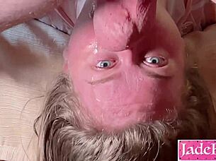 uhh my fishnet sub slut tongue fuckin boyfriend asshole so deep