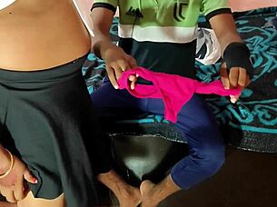 desi man hardcore encounters young woman in full movie scene