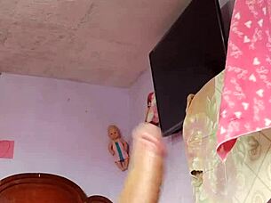 rich cumshot happens alone in private room with tall skinny details