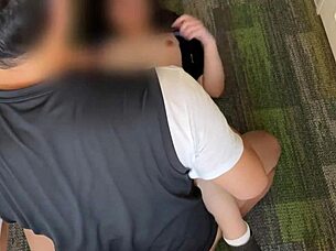 want to see passionate japanese cutie getting intense one on one action?