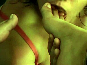 she offers some feet to help you through the week, with the redhead dominating the scene through tickling and choking.