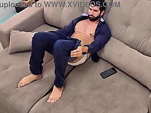 Just got home from work and started jerking off quick