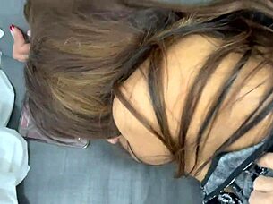 We just finished fucking but wanted more doggystyle pounding with big clit action!