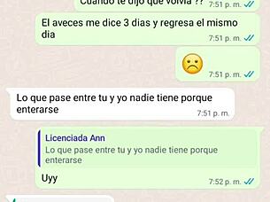 My stepmom gets hot on chat