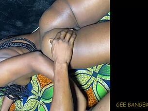 nixie rides that cock with her perfect curvy ebony body