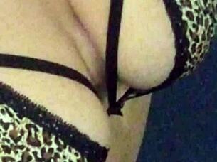 My stepmom gets hot on chat