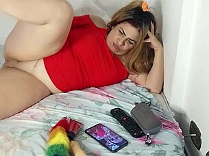 vivi guedez dives into a wild orgy with latina babes, showcasing big asses, natural tits, and gaping fun in this fetish-filled group sex scene.