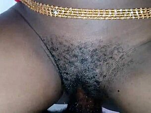 18yo Slim Ebony Tempts With Sexy Tight Pussy