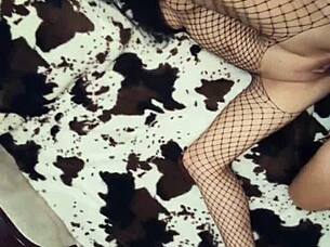 What Happens with Anal Creampie for My Milf Secretary in Stockings