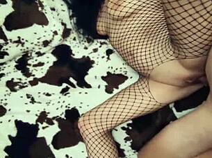 What Happens with Anal Creampie for My Milf Secretary in Stockings