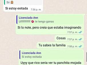 My stepmom gets hot on chat