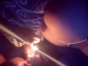 I'm eating out my sis's boyfriend when no one's home, licking his ass in homemade action.