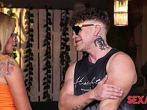 What If Gaby Veracruz Gets a Tempting Quickie Massage Leading to Blowjob and Fucking Her Ex