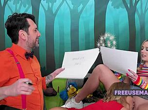 Hey, check this freeuse gangbang tutorial with baking vibes from Ryan Keely and River Lynn