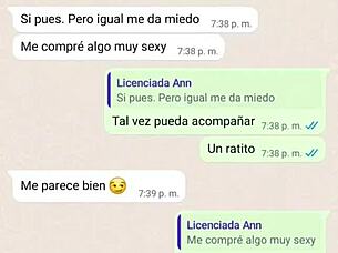 My stepmom gets hot on chat