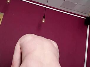 5 cumshots as muscular bodybuilder cums over and over with sex doll outdoors