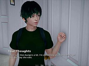 Game lover engages in intense encounter