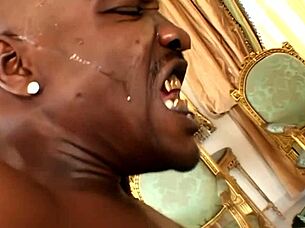 Kapri Styles Enjoys Riding Huge Black Monster Cock in Lingerie with Deepthroat and Anal Fucking