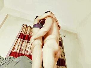 im that sexy cute skinny petite 18+ girl getting wet and bent over for rough doggystyle in homemade couple action