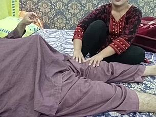 Why does this desi pakistani beautiful housewife get penetrated so deep?