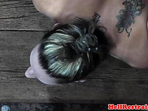 hey, watch this caned submissive deepthroat maledom with choking and hair pulling