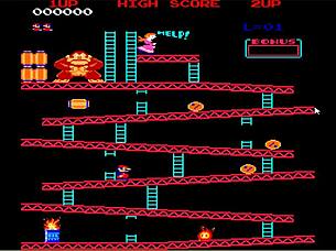 lets play donkey kong together in this fun game session
