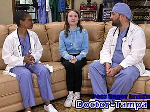 hey doctor, can you check my tight virgin ass with fingers in this hospital roleplay?