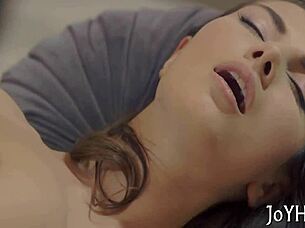 Teenie learns to suck balls well in hardcore licking contest.