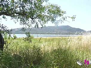 Voyeur Natalii Quinn Hunts Cock in Madrid Reservoir for Rough Outdoor Fucking and Cum