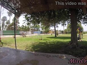 Real Flash - Naked In Public Park Touching Huge Cock While Strangers Watch!