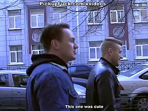 Cute College Girl Blowjob Pickup