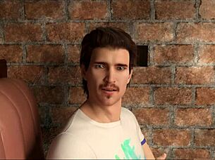 hey, ready for a wild leap of faith with this brunette's big ass in erotic game action?