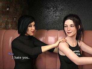 hey, ready for a wild leap of faith with this brunette's big ass in erotic game action?