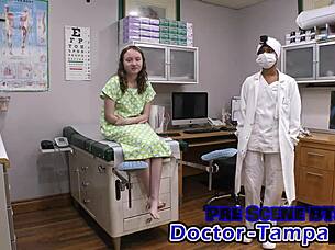 hey doctor, can you check my tight virgin ass with fingers in this hospital roleplay?