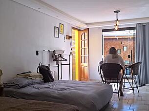 Married woman sucks hard cock of friend