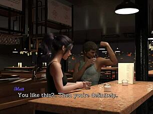 hey, ready for a wild leap of faith with this brunette's big ass in erotic game action?