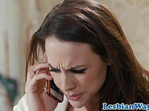 Seductive babes enjoy close up oral pleasures