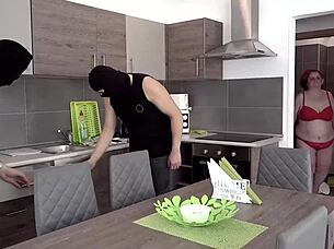 Why Does This Fat Ugly Granny Let Frat Guys Rough Fist Fuck Her Destroyed Ass And Pussy In Extreme Threesome With All Holes Filled?