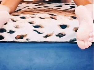 Double masturbation leads to intense doggy style assfucking close up.