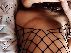 Double masturbation leads to intense doggy style assfucking close up.