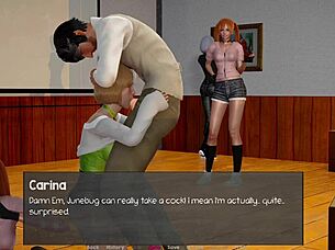 Blonde With Big Tits Plays Headmasters Fantasy Part 1