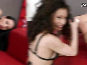 Stacy Bloom vs Megan Venturi in wet 2on2 BWC anal fisting! ATOGM DAP gapes buttrose pee drink creampie swallow!