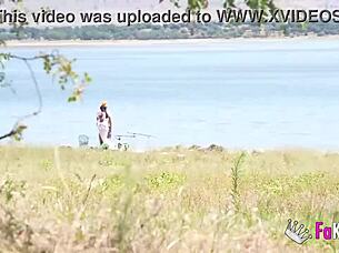 Voyeur Natalii Quinn Hunts Cock in Madrid Reservoir for Rough Outdoor Fucking and Cum