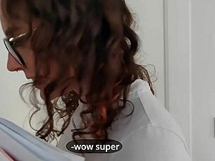 omg the english tutor is totally cool with a quick anal fuck in this homemade clip 😈