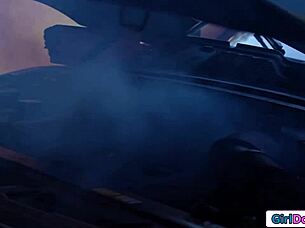 hey neighbor, why don't you sit on my face and let me lick your big boobs and shaved pussy?