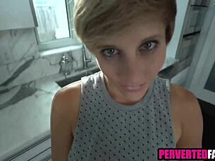 I Feel So Guilty Fucking Petite Short Haired Skinny Teen 18+ With Small Tits Behind Wife's Back