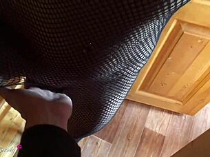 Hey I'm this horny young 18+ slut cheating by sucking and fucking my neighbor on the stairs!