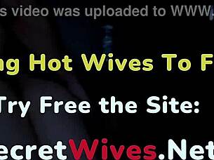 big cock stud fucking my hot bbw wife without a condom making her moan with lust as he eventually came inside her pussy creampie