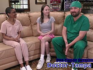 hey doctor, can you check my tight virgin ass with fingers in this hospital roleplay?